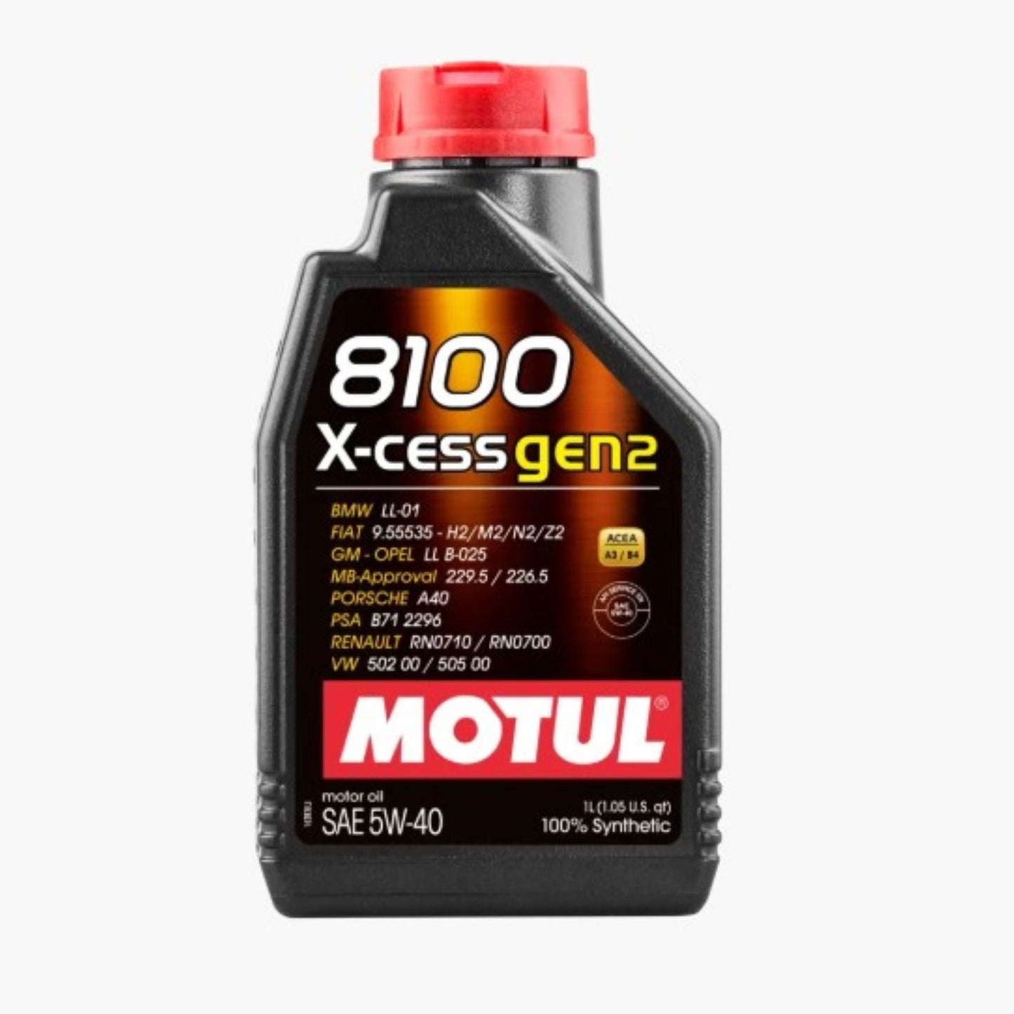 8100 X-CESS GEN2 5W-40 1L